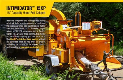 Bandit 15xp Taşınabilir El Beslemeli Parçalayıcılar